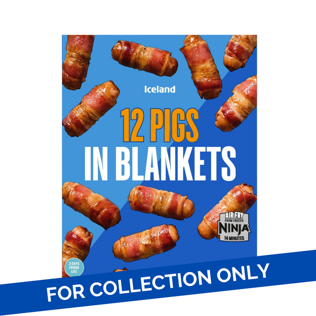 Iceland 12 Pack Pigs In Blankets 22x252g