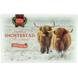 Highland Specialty Highland Specialty Cow Shortbread Assortment 24x200g