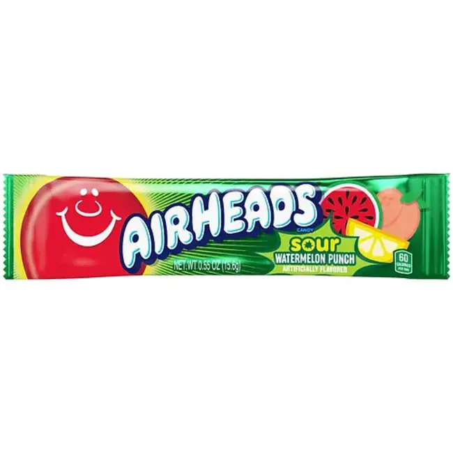 Airheads Sour Watermelon 36x15.6g