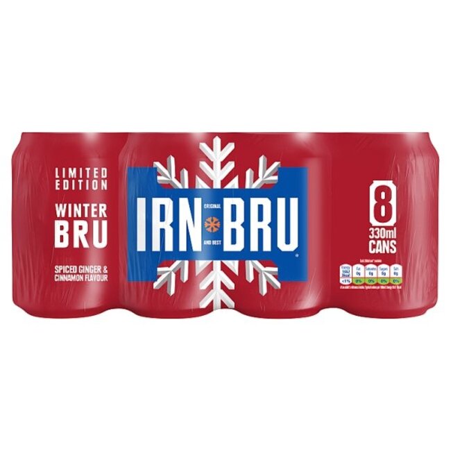 Irn Bru Limited Winter Edition 3x8x330ml