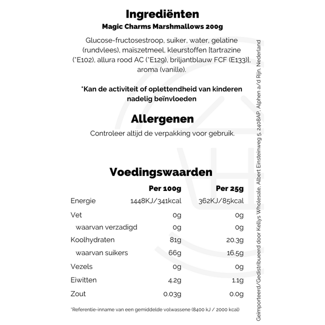 Magic Charms Marshmallows 14x200g