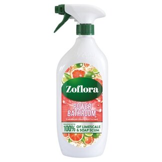 Zoflora Zoflora Power Bathroom Caribbean Grapefruit & Lime 8x800ml