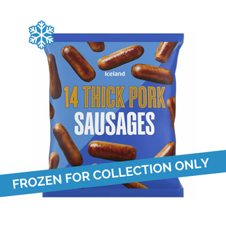 Iceland Iceland Pork Sausages  20 x 14 pack 700g