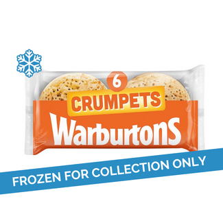 Warburtons Warburtons  6 Crumpets 24 x 390g