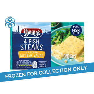 Young's Young's 4 Fish Steaks in Butter Sauce 12x560g