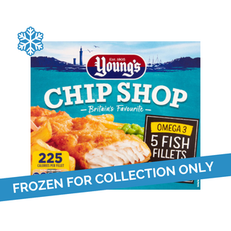 Young's Young's Chip Shop 5 Omega 3 Fish Fillets 8x500g