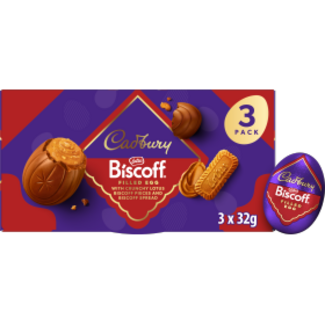 Cadbury  Cadbury Biscoff Egg 3Pk 42x96g