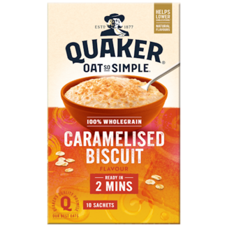 Quaker Quaker Oat So Simple Caramelised Biscuit 6x10x33.4g