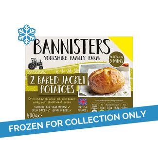 Bannisters Bannister Farms Jacket Potatoes 2pk PM2,39 8x400g