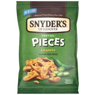 Snyders Snyders Pretzel Pieces Jalapeno 10x110g