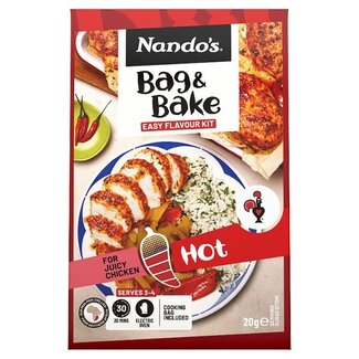Nandos Nandos Bag 'n Bake Hot 12x20g