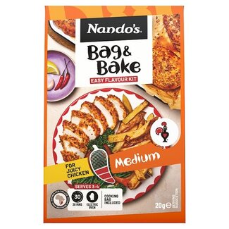 Nandos Nandos Bag 'n Bake Medium 12x20g