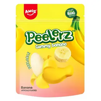 Amos Peelerz Banana 36x65g