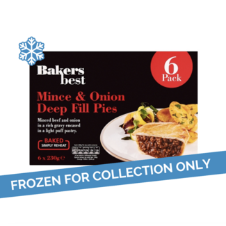 Bakers Best Bakers Best Mince & Onion Pies 8x6pk
