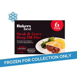 Bakers Best Bakers Best Steak & Gravy Pies 8x6pk