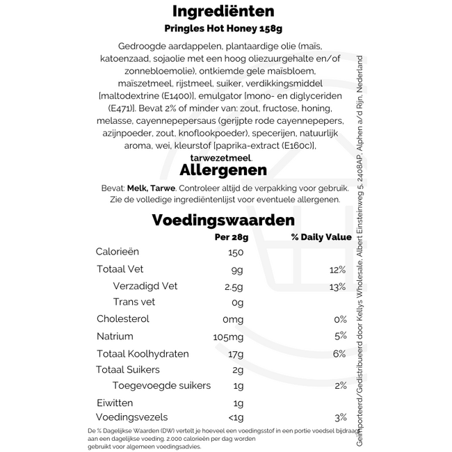 Pringles Hot Honey 14x158g