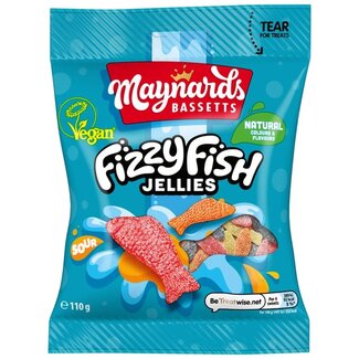 Maynards Bassetts Maynards Bassetts Fizzy Fish 10x110g