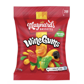 Maynards Bassetts Maynards Bassetts Wine Gums Bag 10x110g