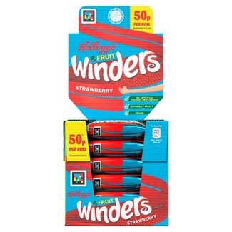 Kellogg's Kellogg's Fruit Winders Strawberry PM50p 30x17g