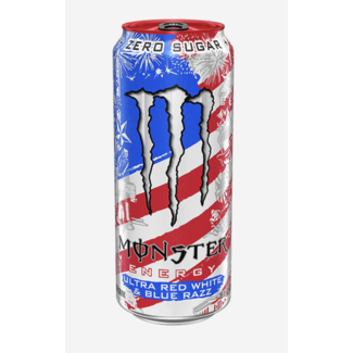 Monster Monster Energy Ultra Red, White & Blue Razz 24x473ml