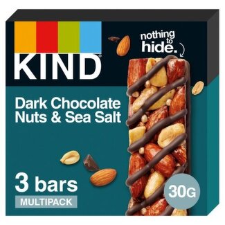 Kind Kind MP Dark Chocolate Nuts Sea Salt 10x90g
