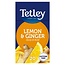 Tetley Zingy Lemon & Ginger Tea 4x40g