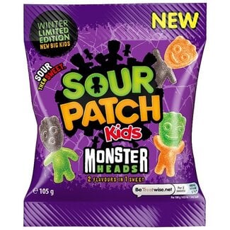 Sour Patch Kids Sour Patch Kids Monster Heads 10x105g