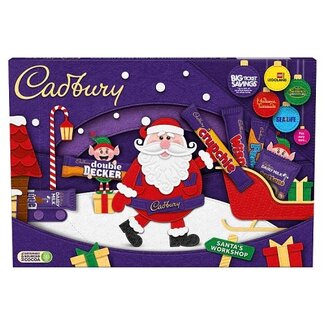 Cadbury  Cadbury Medium Santa Selection Box 10x125g