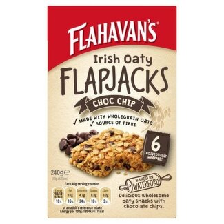 Flahavan's Flahavan's Irish Oaty Flapjacks Chocolate Chip  16x240g