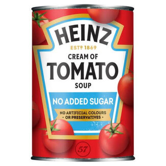 Heinz Heinz No Added Sugar Cream Tomato Soup 12x400g