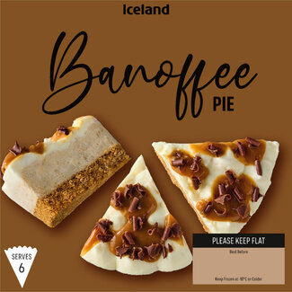 Iceland Iceland Banoffee Pie 9x500g