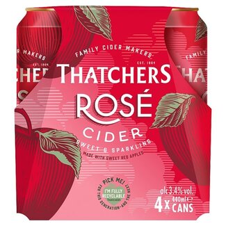 Thatchers Cider Thatcher Rose Cider 6x4x440ml 3.4%