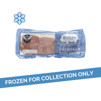 Bradley's Bradleys Unsmoked Back Bacon 20x400g