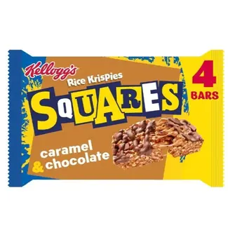 Kellogg's Kelloggs Rice Krispies Squares Caramel & Chocolate 11x4pk