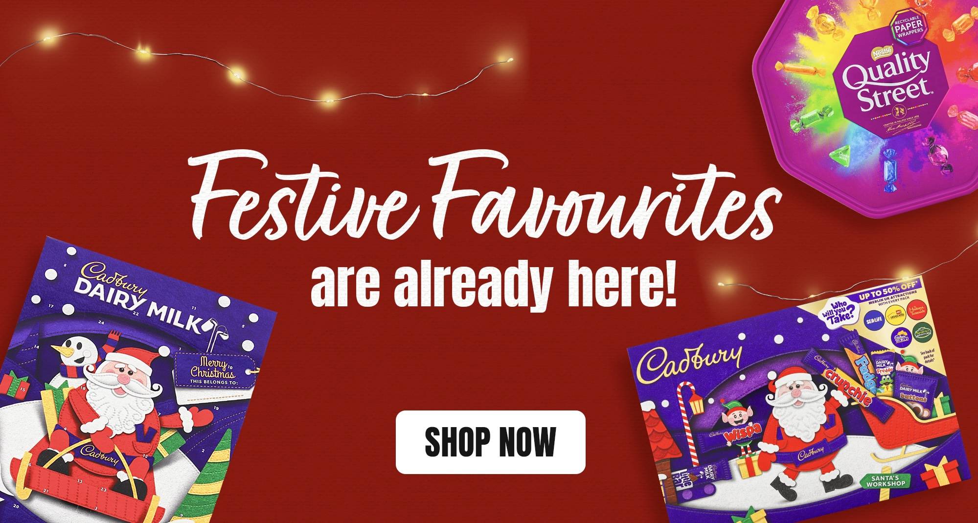 CHRISTMAS IS RIGHT AROUND THE CORNER