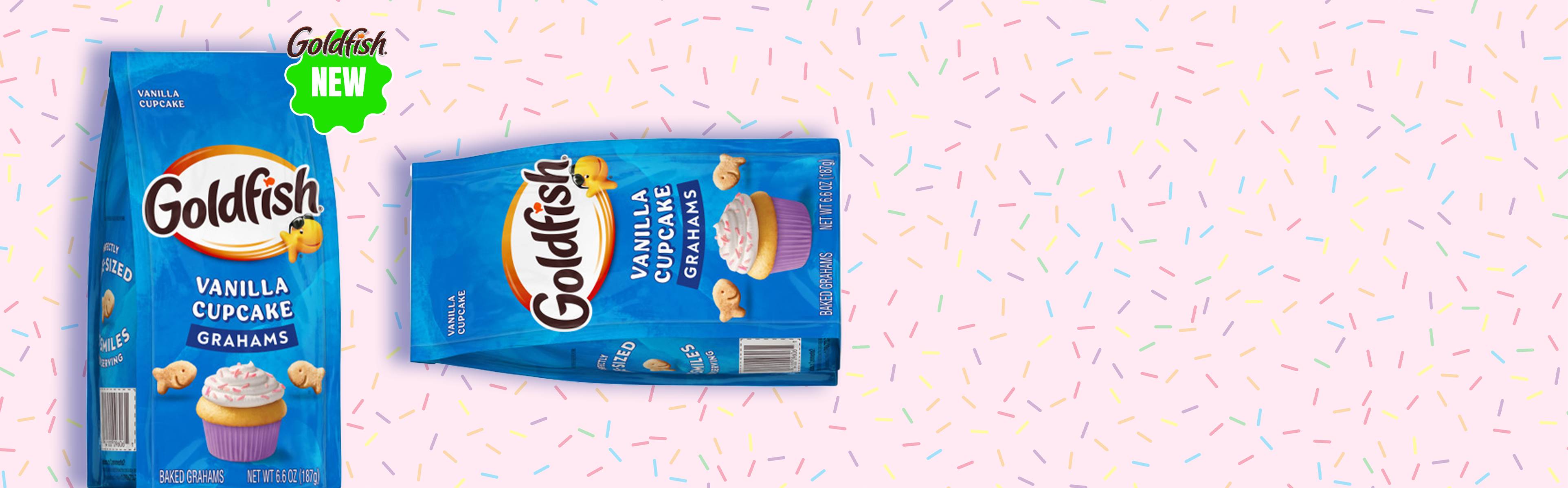 New Goldfish Vanilla Cupcake