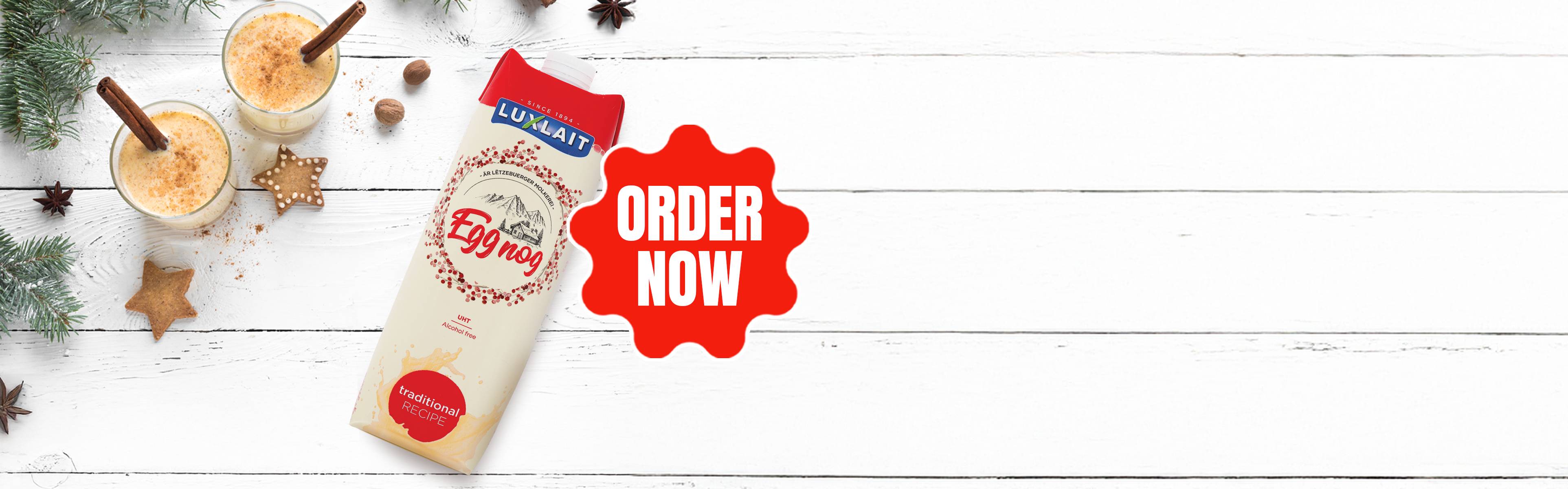 Luxlait Egg Nog Limited Stock