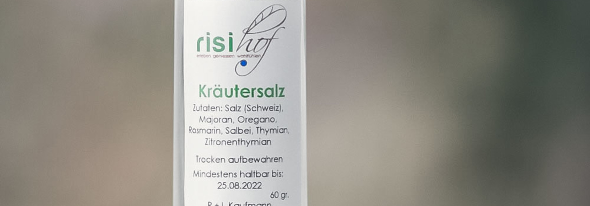 Kräutersalz im Streuer
