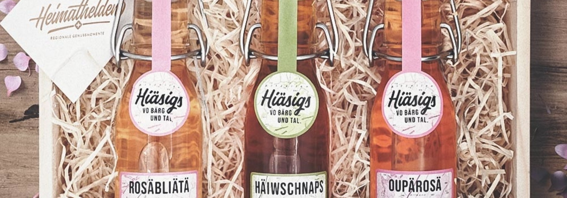 Geschenkset «Rosä küsst Häiw»