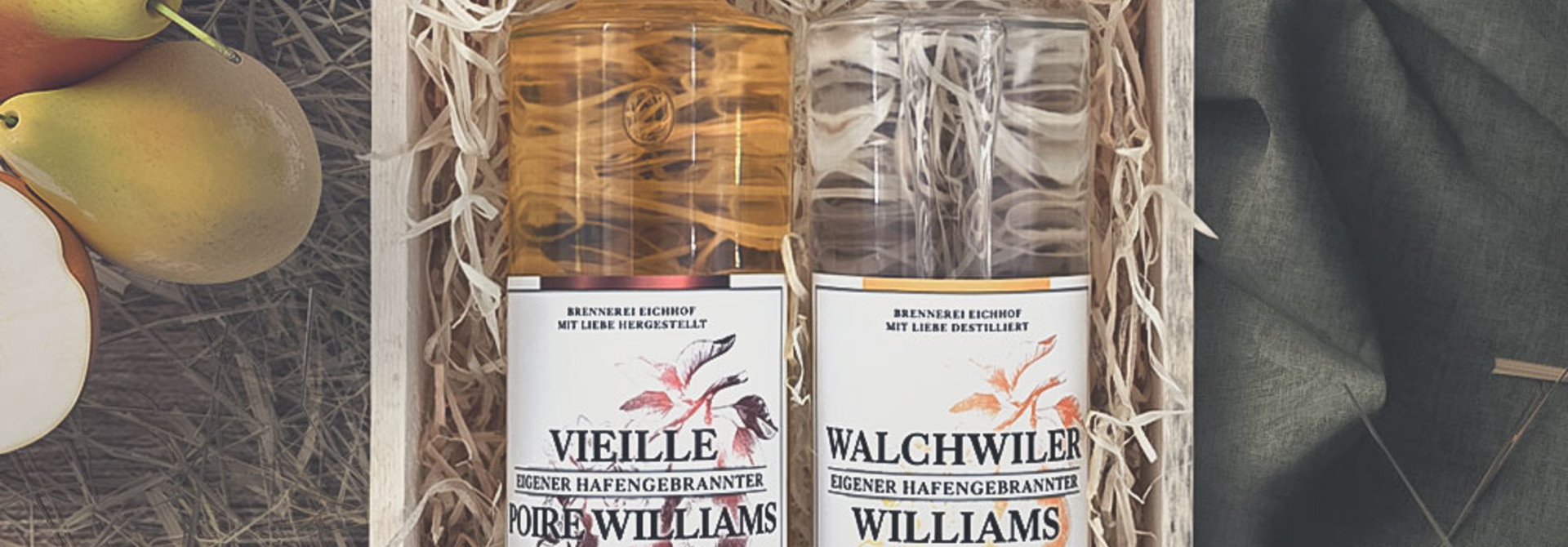 Vieille Poire & Walchwiler Williams 35cl als Geschenk