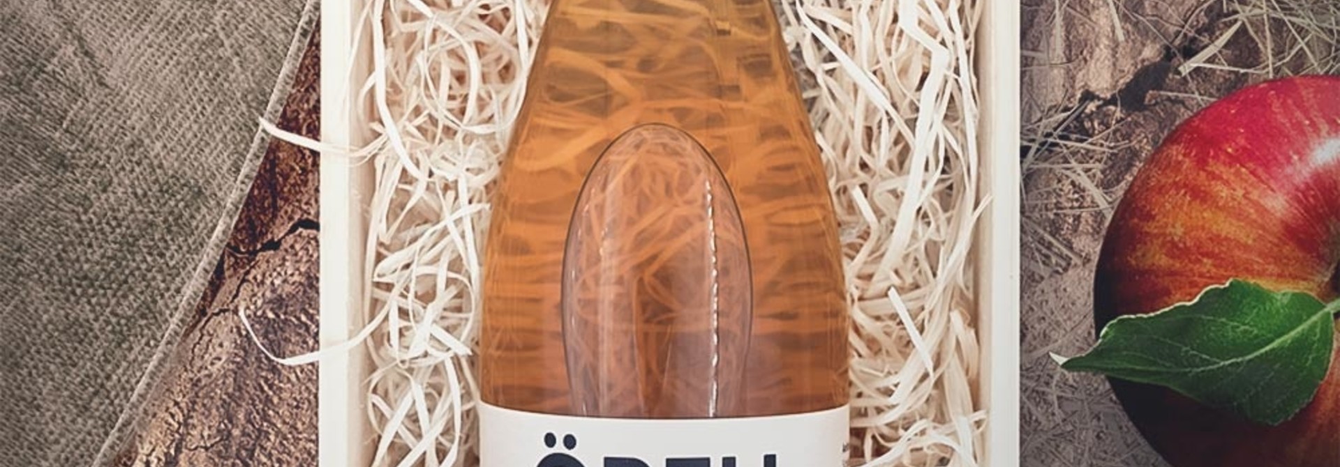 Öpfu Plus «Ingwer» in Geschenkharasse
