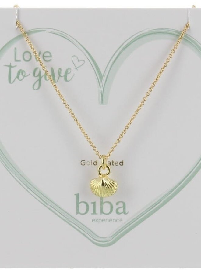 Ketting Goud - Schelp