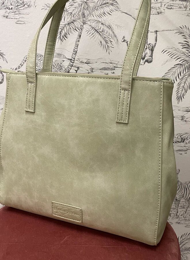 Tas BLoveBeau BLB0415 Snake Mintgroen - Supersale
