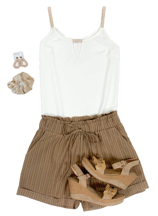 Short Mia Stripe Bruin-Maat M&L