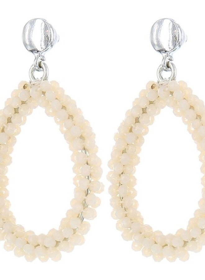 Oorbellen Glamour Zilver/Silk