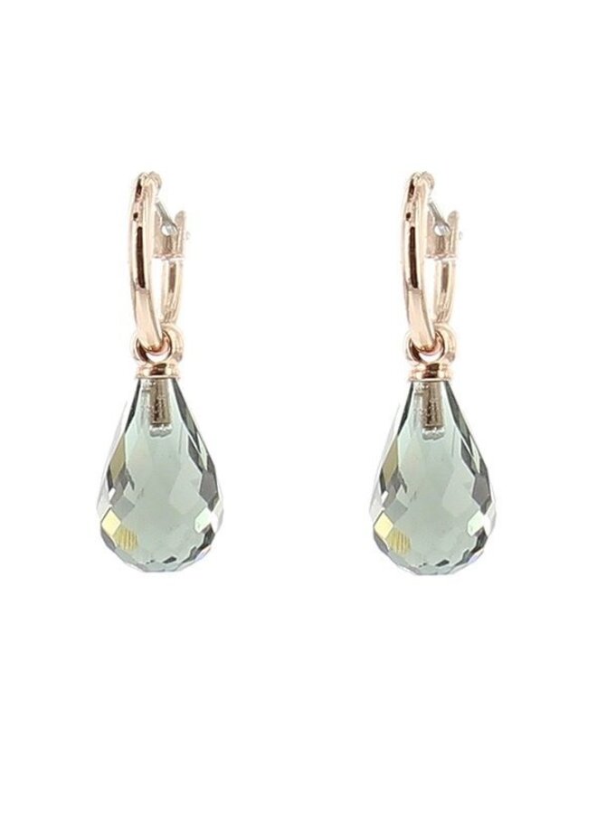 Oorbellen 80316- Antra/Rose