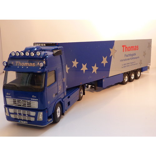 Tekno Tekno Volvo FH 460 Globe trotter with refrigerated trailer Thomas Frachtlogistic