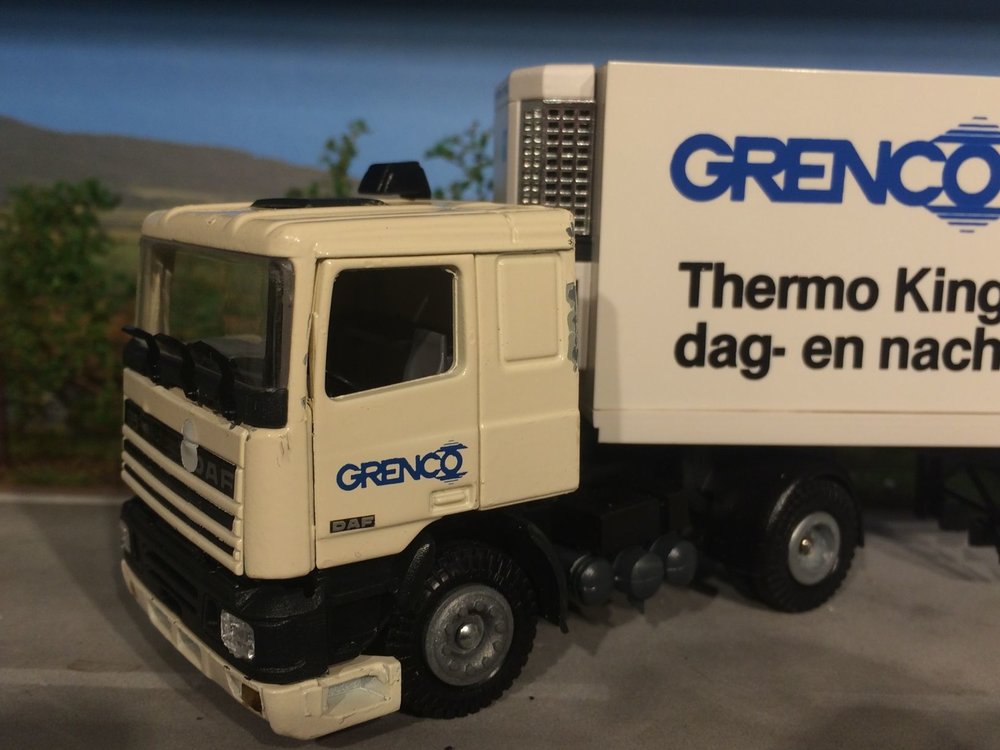 Tekno Tekno DAF 95 GRENCO with refrigerated trailer