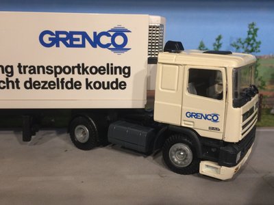 Tekno Tekno DAF 95 GRENCO with refrigerated trailer