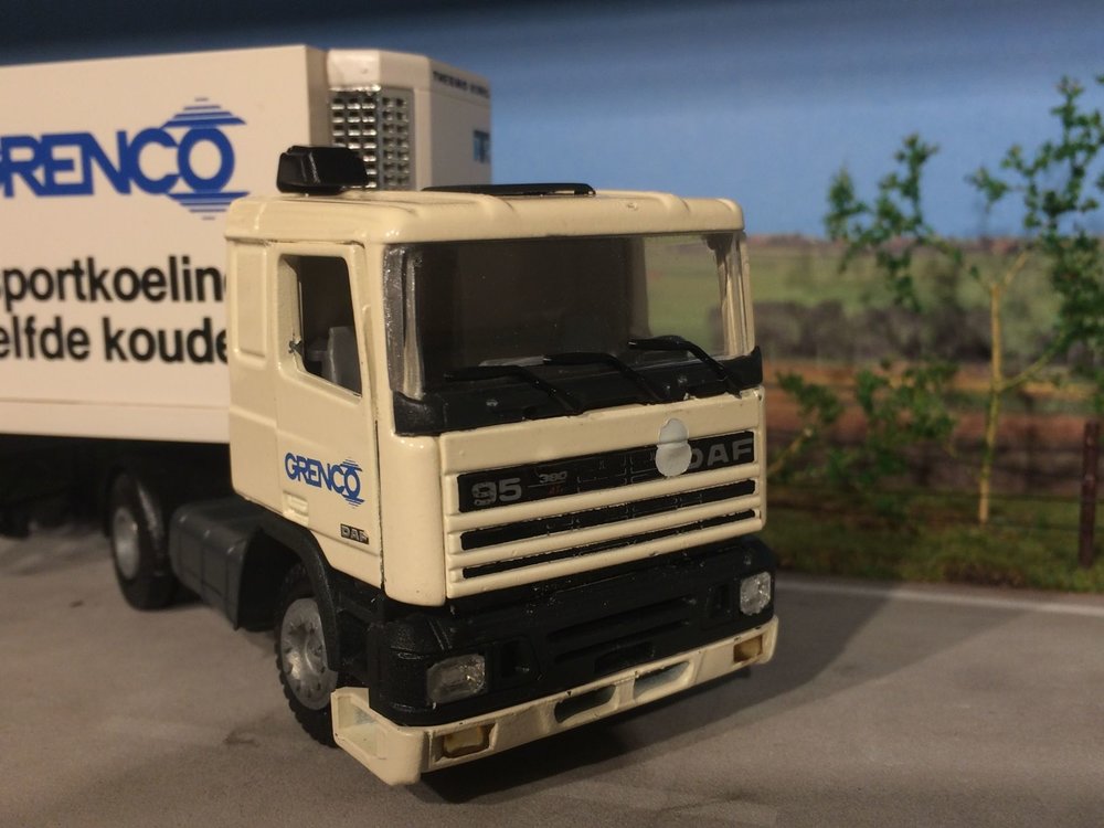 Tekno Tekno DAF 95 GRENCO with refrigerated trailer